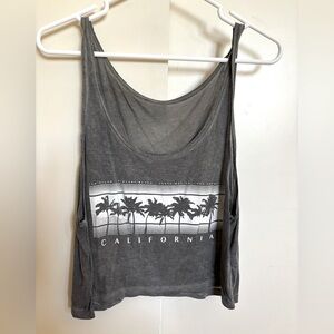 Brandy Melville Gray tank top.